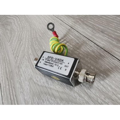 CCTV Camera BNC Video Surge Lightning Arrester Protector Protection S PD-V40A HD 4 IN 1 BNC HD RG59 Surge Protector CCTV Camera BNC Video Surge Lightning Arrester Protector Protection S PD-V40A HD 4 IN 1 BNC HD RG59 Surge Protector